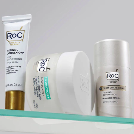 Retinol Correxion Line Smoothing Eye Cream, Hydration+ Moisturizer, Derm Correxion Firming Serum Stick