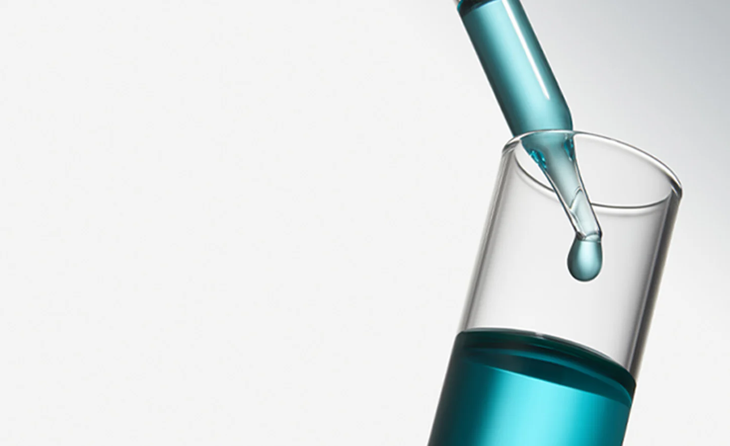 Scientific test tube showcasing RoC's reputation as a leader in clinical proof