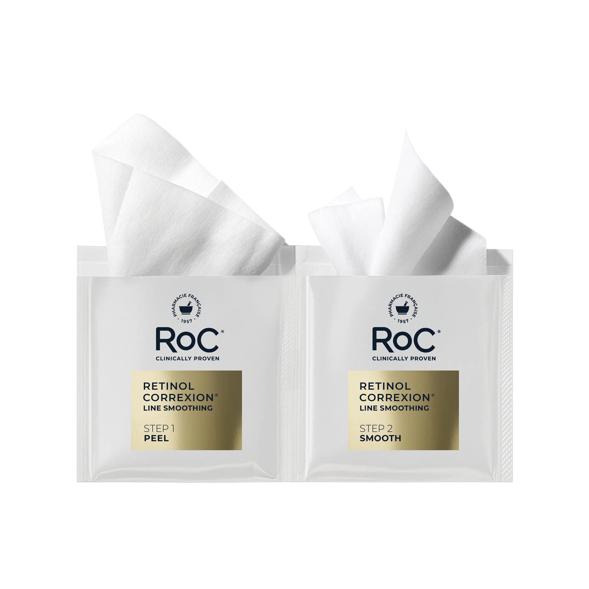 RETINOL CORREXION® Line Smoothing 2-Step Peel Pads